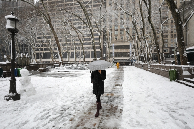 ABD'de kar fırtınası 70 milyon kişiyi etkiledi